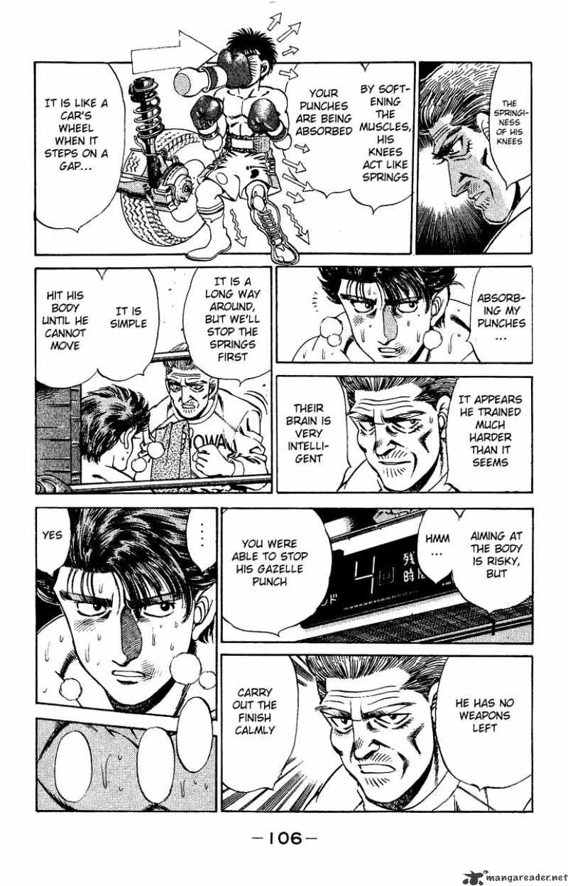 Hajime no Ippo: Fighting Spirit, Chapter 165 image 04